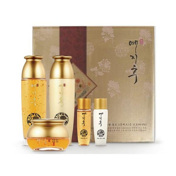 韓國 LK 禮知後 黃金保養禮盒(5件組)【小三美日】