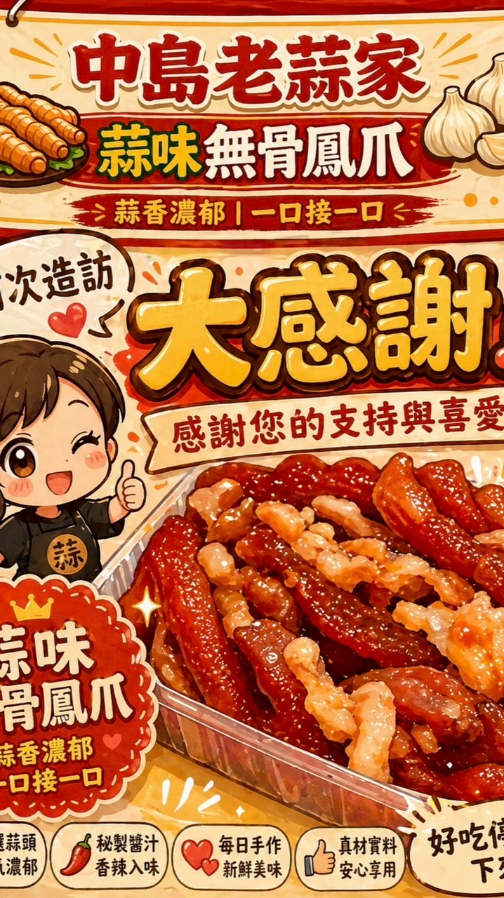 私群～老蒜家無骨鳳爪
