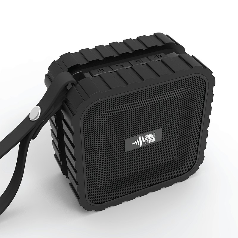 TANKBASS藍牙喇叭 易攜 防水 音質好 TANKBASS藍牙便攜式喇叭擁有IPX5防水效果和防撞耐用設計，適合浴室或戶外使用。 手掌般大小，輕巧易攜，絕不佔空間；內置微型震幅器，重低音出色。