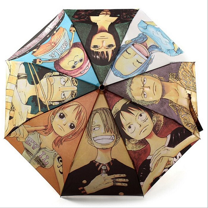 糖衣子輕鬆購【WE0193】動漫卡通海賊王周邊索隆摺疊雨傘創意雨傘