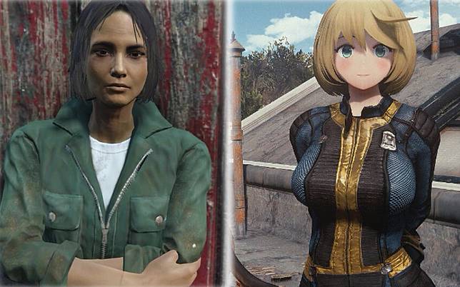 看不下去 Fallout 4 大嬸臉 日玩家為愛模改npc變成動漫美少女 4gamers Line Today