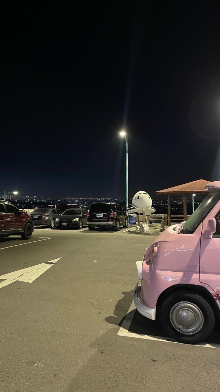大古山粉紅餐車