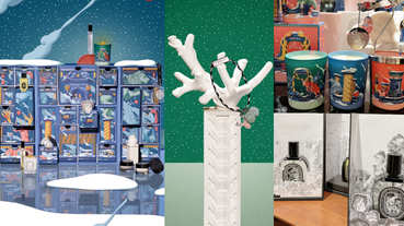 Diptyque香水2020聖誕節變身立體書！旋轉木馬、萬花筒變蠟燭，拿來點太浪費