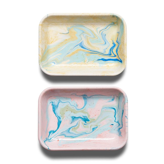 BORNN琺瑯 MARBLE烤盤