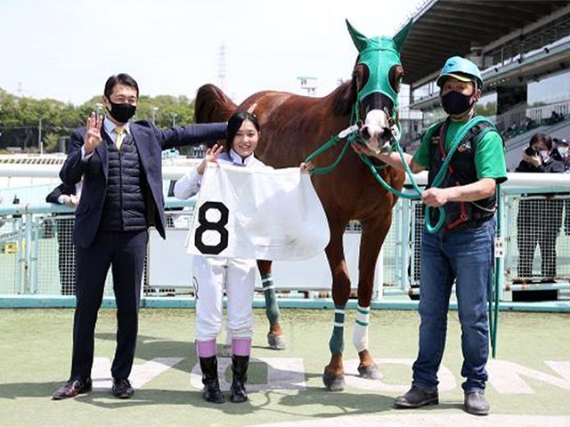 園田・姫路競馬に初となる女性騎手が誕生！ デビュー週に3勝をマークした佐々木世麗騎手 大恵陽子（netkeiba）