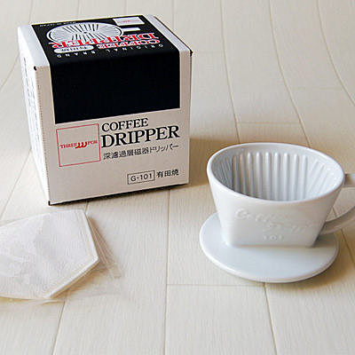 咖啡之神田口護設計，輕鬆粹取完美醇厚的咖啡!日本生產，400年歷史有田燒燒製，保溫性佳，不產生熱裂痕