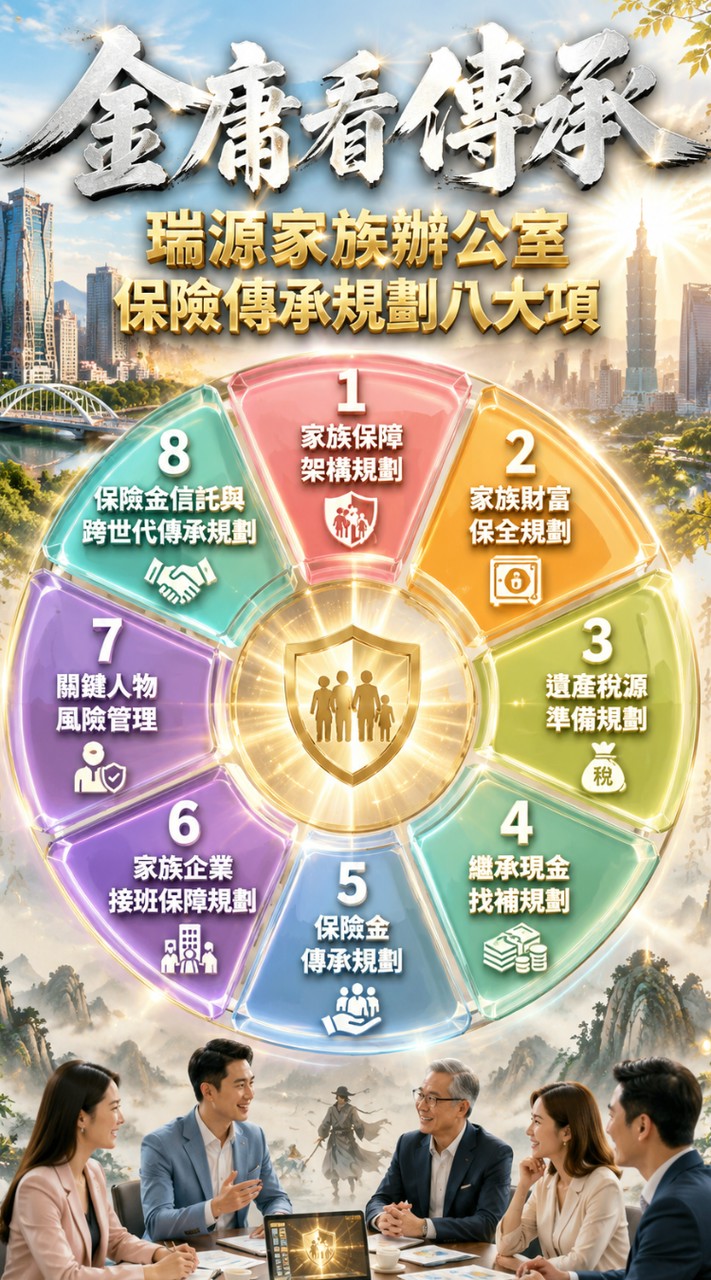 金庸+瑞源 家族辦公室 公開交流