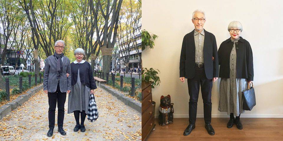 日本 時尚老夫妻 Bon與pon 結婚38年ig狂放閃 時髦穿搭吸粉80萬人 Beauty美人圈 Line Today
