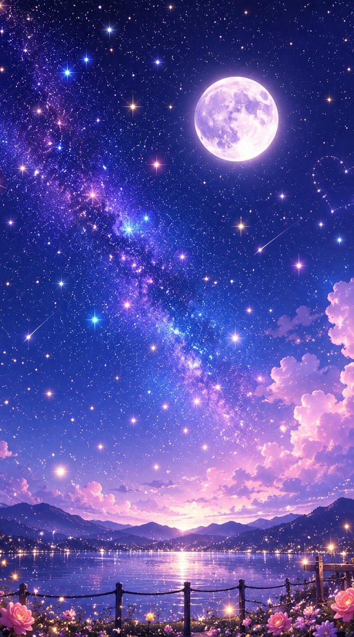 月夜のきらめき♡星空カフェ  雑談ライブトーク