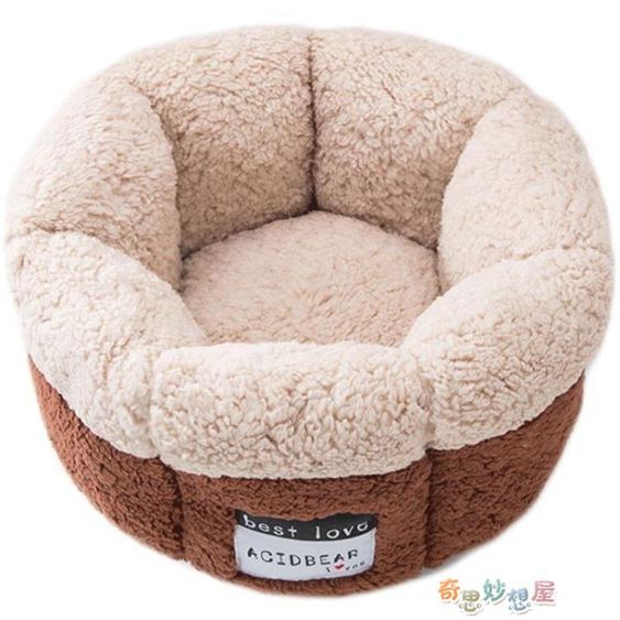 溫暖?網紅貓窩四季通用寵物房子封閉式貓屋睡袋貓咪用品冬季保暖