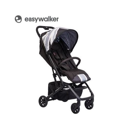 【領券折$1100】荷蘭【easywalker】 MINI BUGGY XS 傘推車/手推車-深灰白條紋(三折口袋車) _好窩生活節