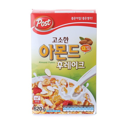 [POST] 香醇杏仁麥片 620g [韓國直送]