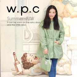 ◎★雨衣不只是雨衣，也可以很美麗引人注意|◎★杜邦Teflon防水加工，雨衣&風衣兩用|◎★連帽式+腰部/下擺抽繩設計，實用度加分材質：100%polyester(透氣尼龍布+杜邦防潑水加工)尺寸：f