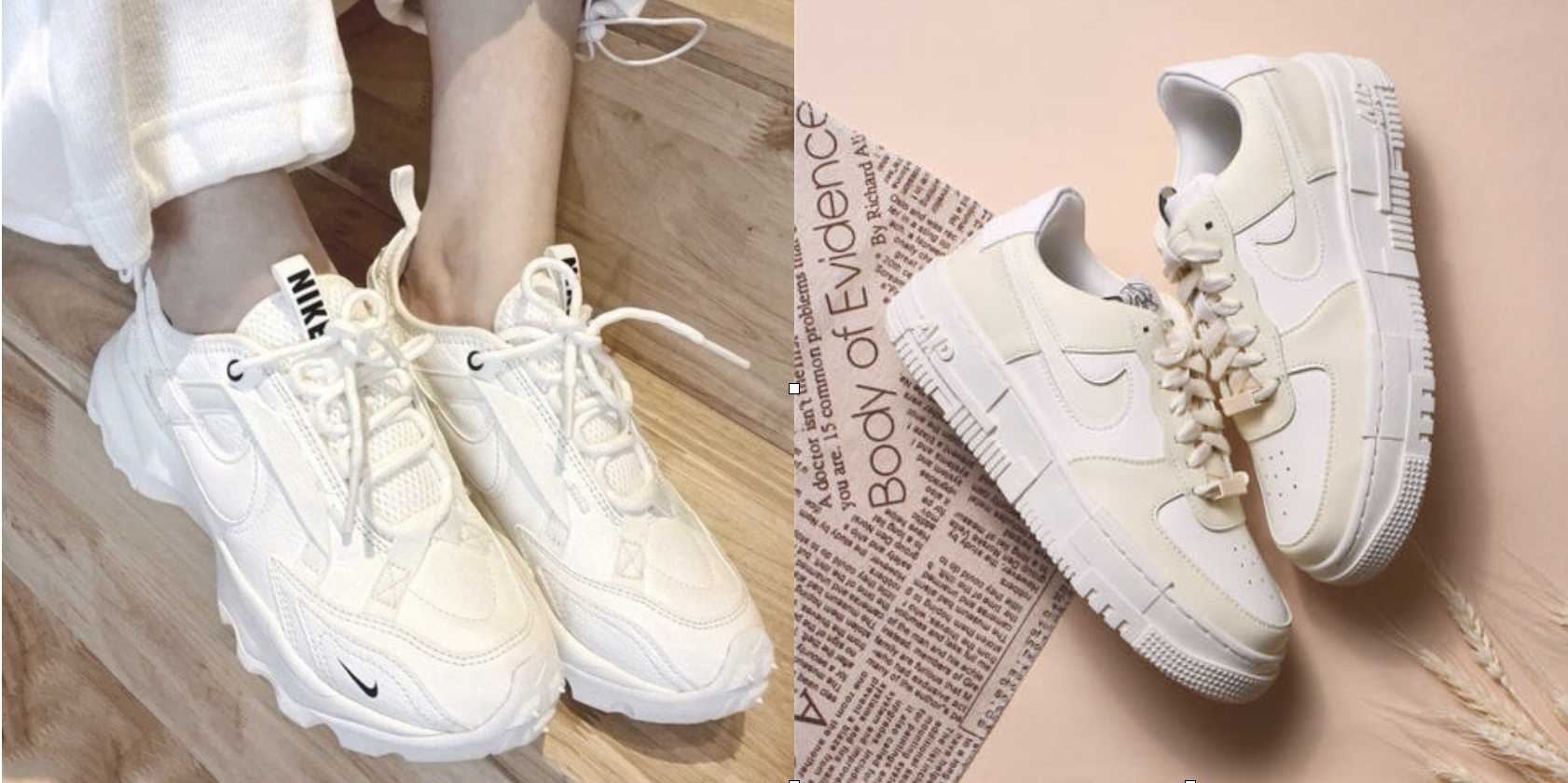 奶油色系鞋子推薦