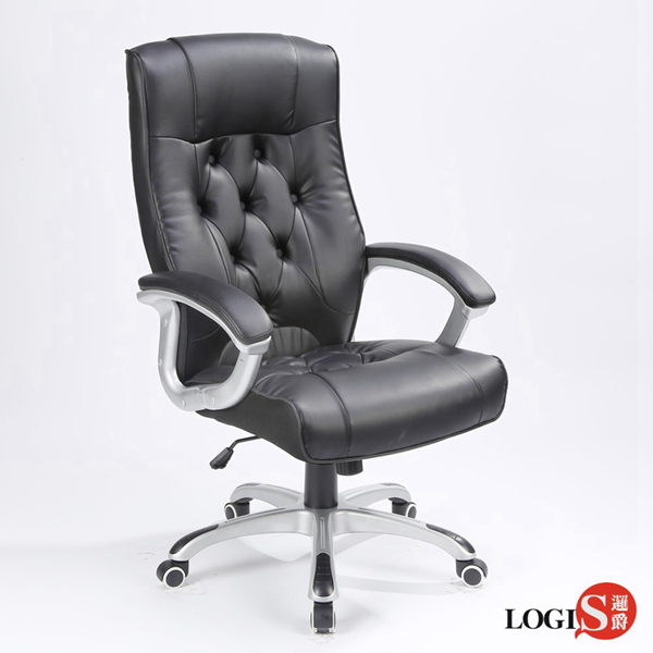 邏爵LOGIS-金帕斯皮墊主管椅/辦公椅/電腦椅/皮椅LOG-2826