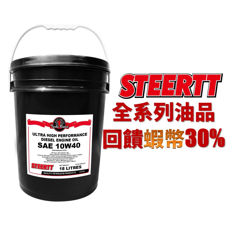 路霸柴油引擎機油 10W40 15W40 CK-4 CJ-4 CI-4 SN/CF SM/CF 六期環保 柴油機油