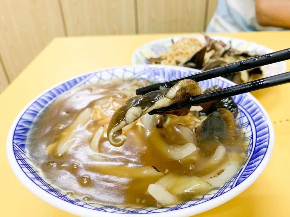 志明炒鱔魚意麵, 東區鱔魚意麵, 東區腰只湯, 台南鱔魚意麵, 台南小吃