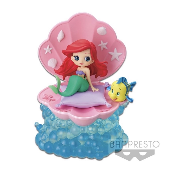 BANPRESTO Q posket 故事系列 艾莉兒 小美人魚 (ver.A)公仔 收藏擺飾 COCOS FG680