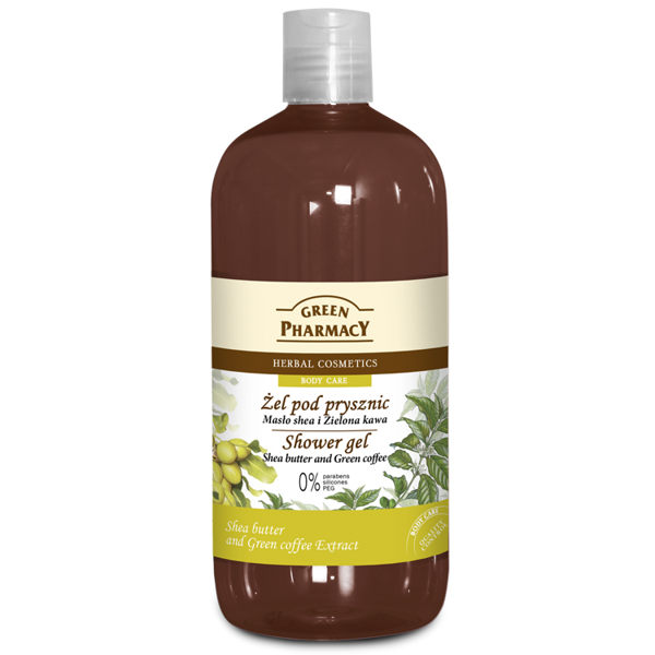 【Green Pharmacy 草本肌曜】乳油木果油&咖啡豆草本健康沐浴露 500ml