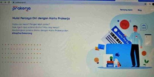 Pemerintah Sebut Sebagian Besar Insentif Kartu Prakerja Di Desember Telah Tersalurkan Merdeka Com Line Today