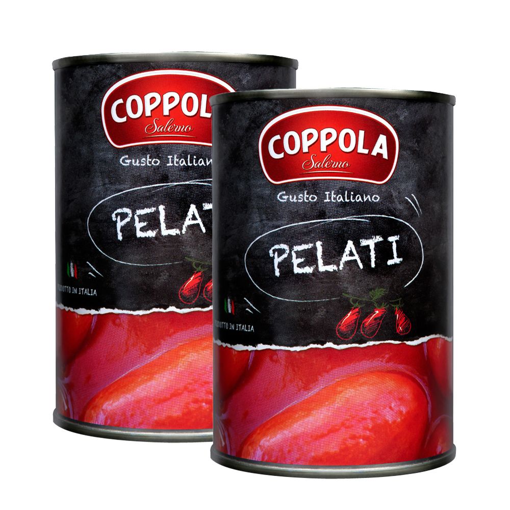 義大利Coppola柯波拉去皮整粒番茄 Pelati / Peeled plum tomatoes 400g