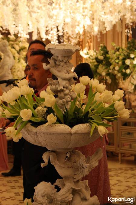 Megah Bagai Istana, Ini Dekorasi Resepsi Momo Geisha & Reza