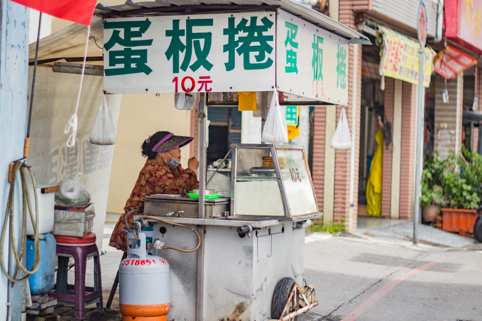 蛋板捲 高雄西子灣美食
