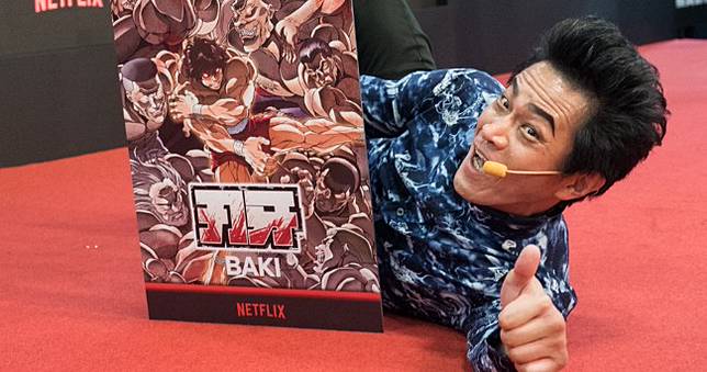 Netflix動畫 刃牙 聲優小山力也動感登台 人體還原烈海王經典橋段 4gamers Line Today