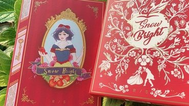 倪倪愛漂亮－（修容腮紅盤推薦）網美名媛桃花爆棚最新秘密武器-Ready to Shine 白雪公主修容腮紅盤開箱分享