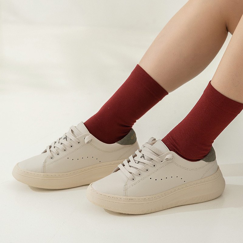 梅林的鬍子小白鞋-若草綠