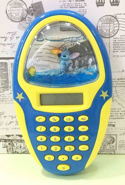 【震撼精品百貨】Stitch_星際寶貝史迪奇~橢圓計算機-藍*72467