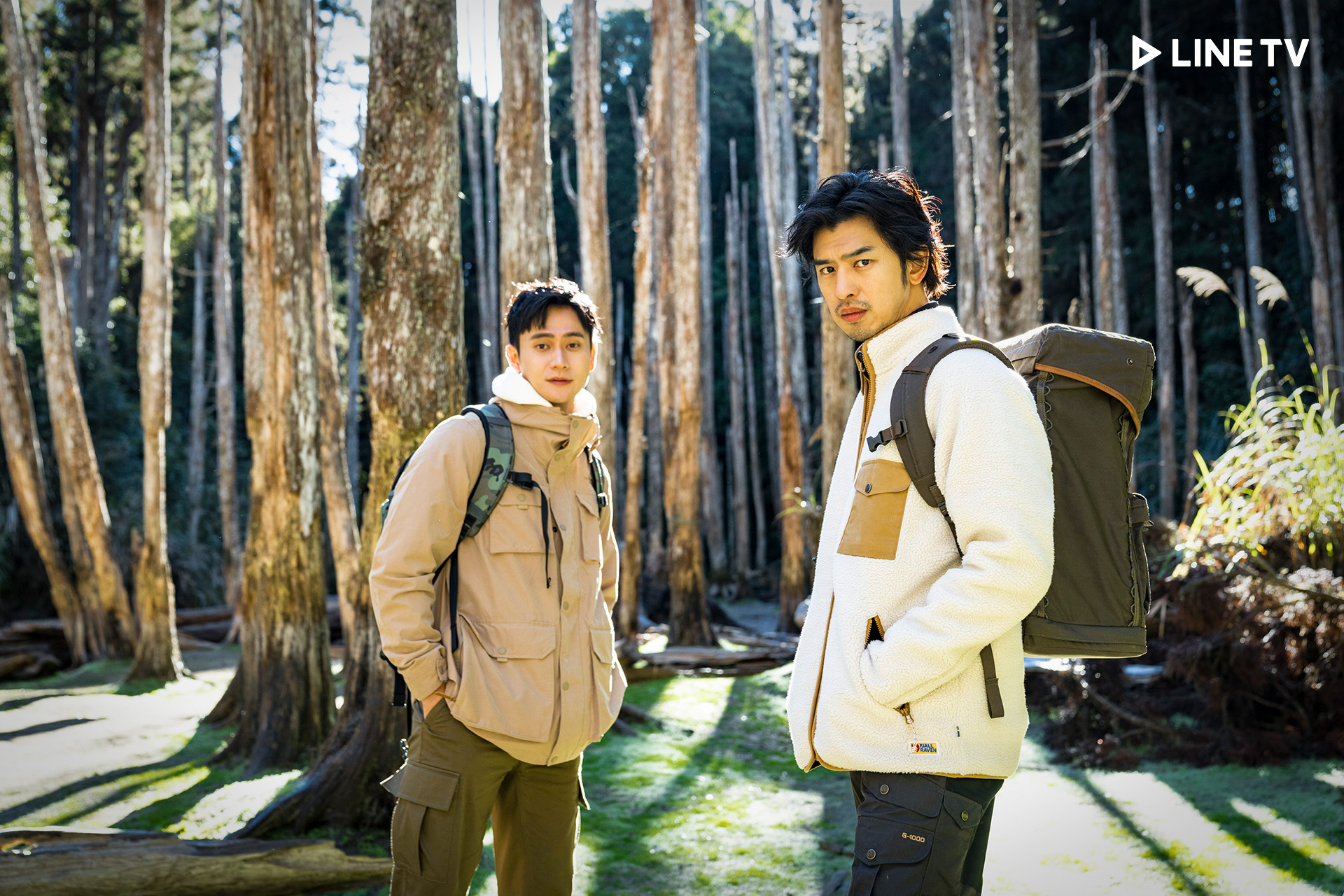 位於南投杉林溪旁的忘憂森林，杉木林因長期泡水而枯死，形成了此片森林宛如電影場景般的特異景觀。(圖片提供/LINE TV)