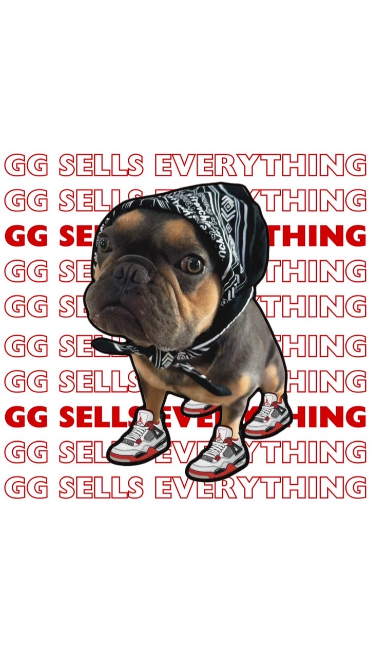 Gg sells everything 🐶✨