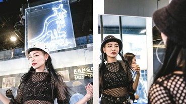 限定優惠！英國名帽 KANGOL 華山期間限定快閃店開幕 時尚玻璃貨櫃屋超好拍