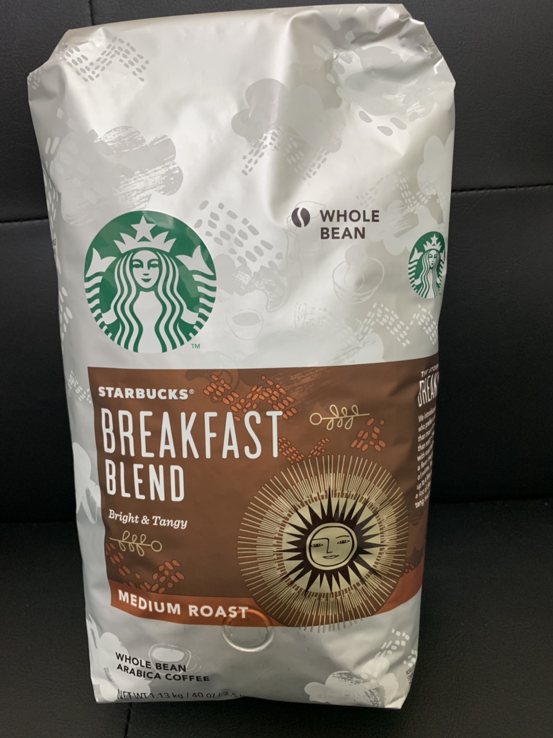 好市多 STARBUCKS 早餐綜合咖啡豆 1.13kg 星巴克 咖啡 沖泡 咖啡豆 烘焙豆