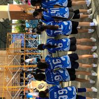 วอลเลย์บอลหญิงสีฟ้า