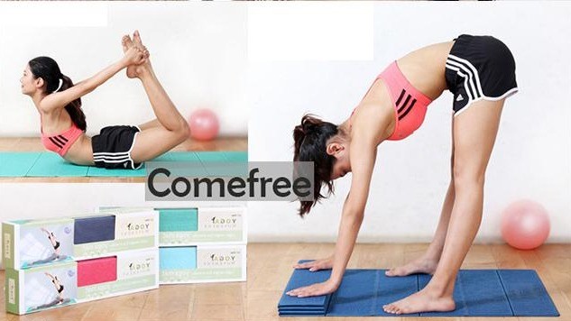 初學者怎麼挑選瑜珈墊，那就選多功用的康芙麗摺疊瑜珈墊吧！