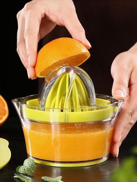 檸檬汁榨汁器手動榨橙汁榨汁機小型榨汁杯迷你學生橙子榨汁機