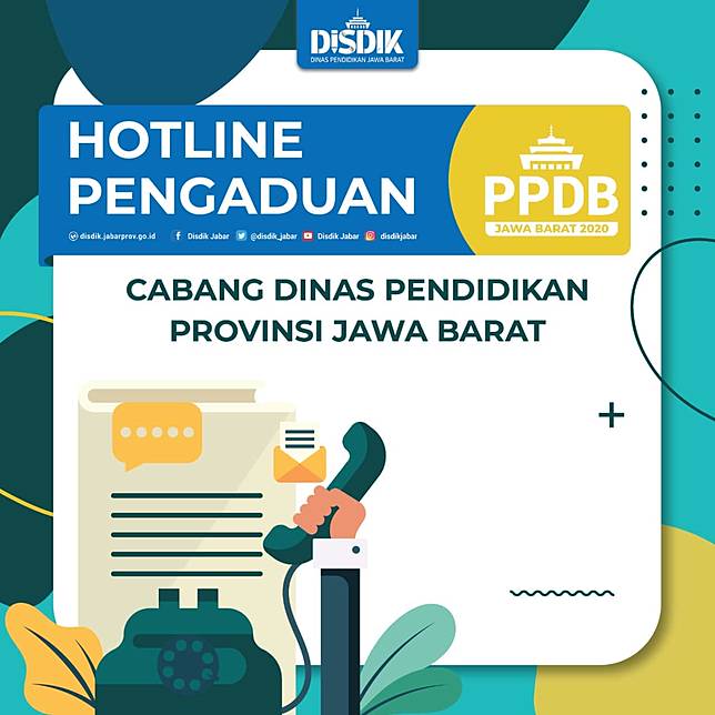 Temui Kendala Ini Hotline Pengaduan Ppdb Jabar 2020 Cianjurtoday Com Line Today