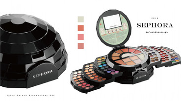 SEPHORA聖誕必買「超巨大彩盤」！眼唇頰109色超狂「彩妝冰屋」，折合台幣竟只要1500
