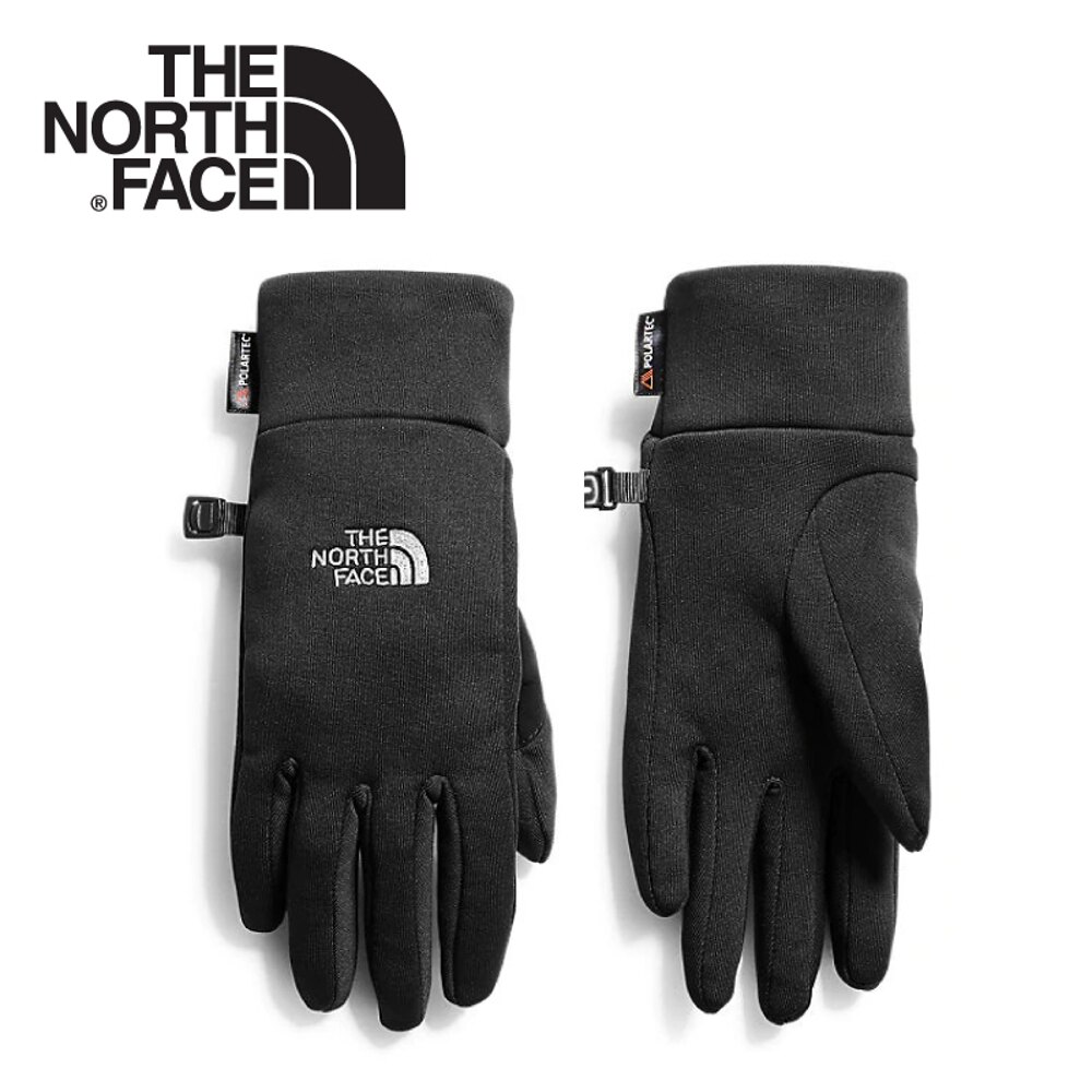 【The North Face POWER STRETCH排汗透氣保暖手套《黑》】AVDY/保暖手套/機車手套/登山/自行車