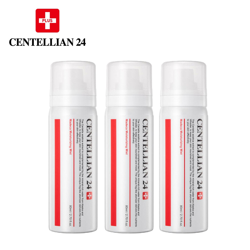 【韓國CENTELLIAN 24森特蓮】積雪草冰泉保濕噴霧80ml3入