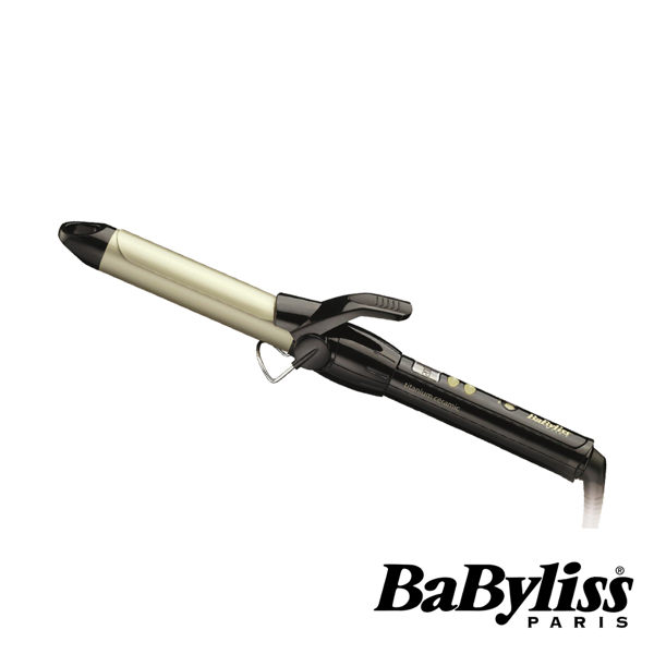 現貨馬上出【Babyliss】25毫米鈦陶瓷滑順溫輕量控捲髮棒 負離子 2362CW 電棒捲