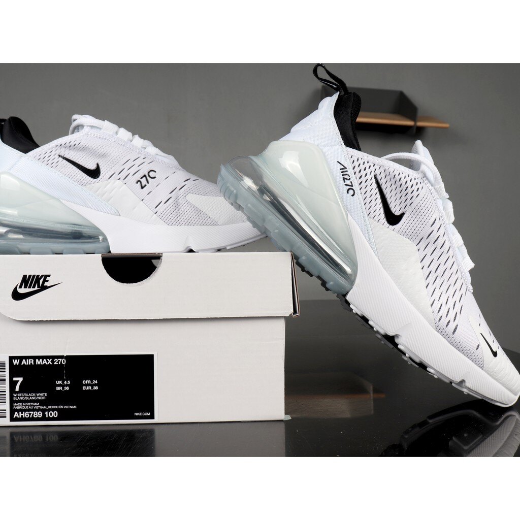 KUMO SHOES-Nike Air Max 270 (AH6789-100) 白 慢跑鞋 休閒 運動鞋 女