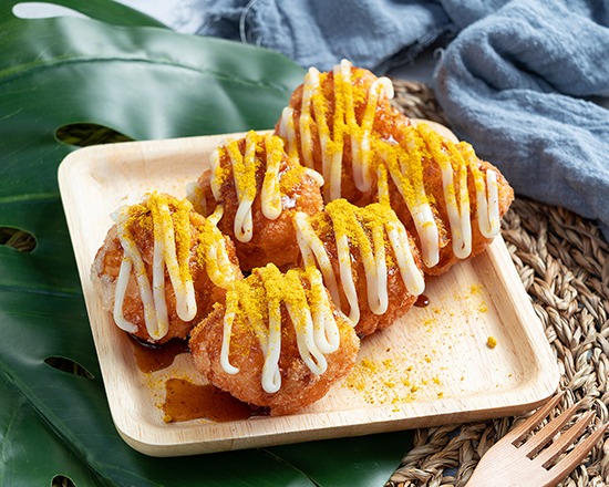 沙鹿麻糬燒/地瓜球