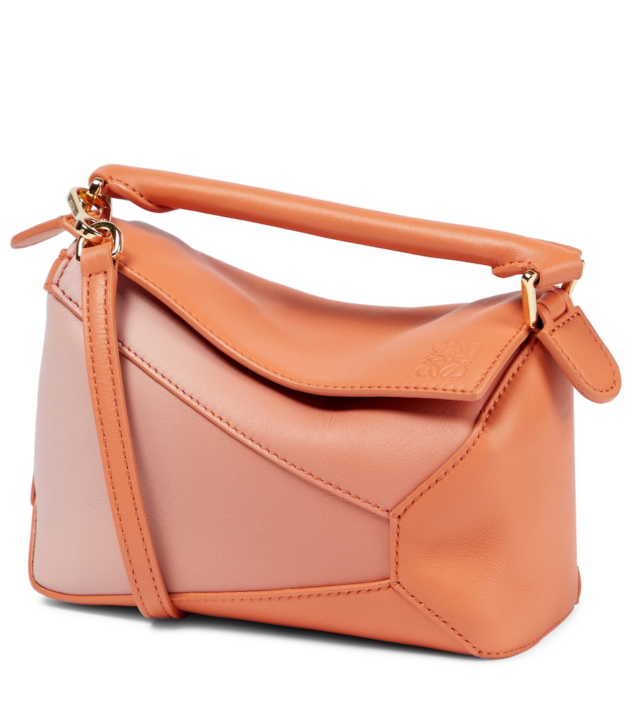 Paula's Ibiza Puzzle Mini leather shoulder bag