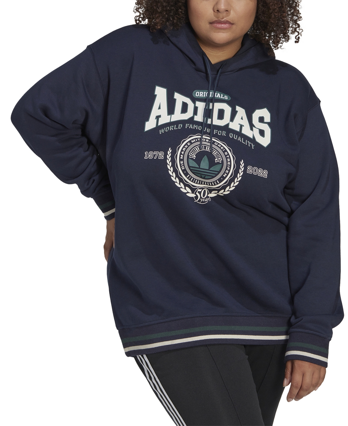 adidas Originals Plus Size Class of '72 Logo Hoodie