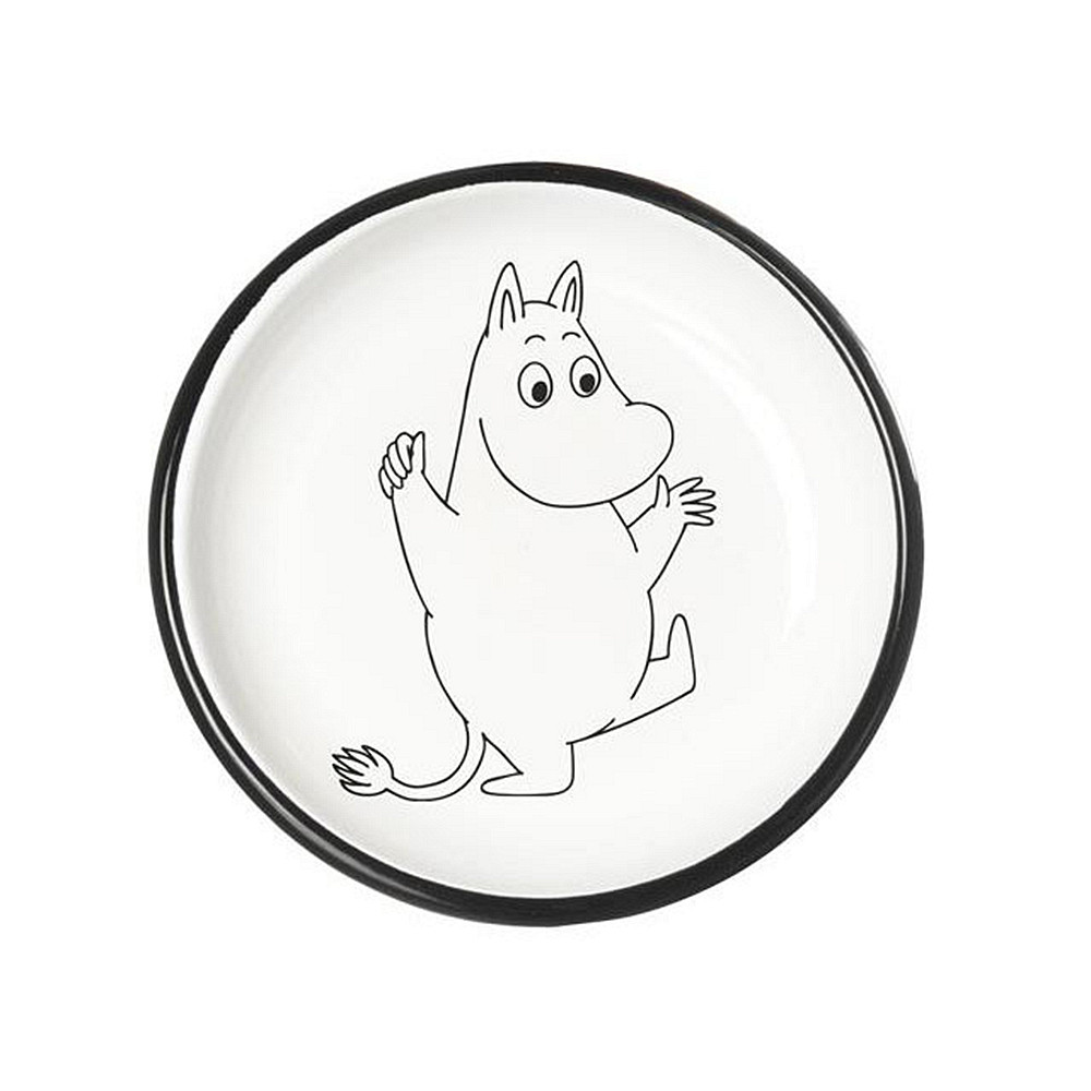 品名：【芬蘭Muurla】嚕嚕米系列-嚕嚕米琺瑯盤600cc/ 18cm(藍色) 產品尺寸/重量： (約)直徑19.7xH3.5cm / 250g 材質：琺瑯、鋼材 產地：芬蘭設計/西班牙製造 容量：