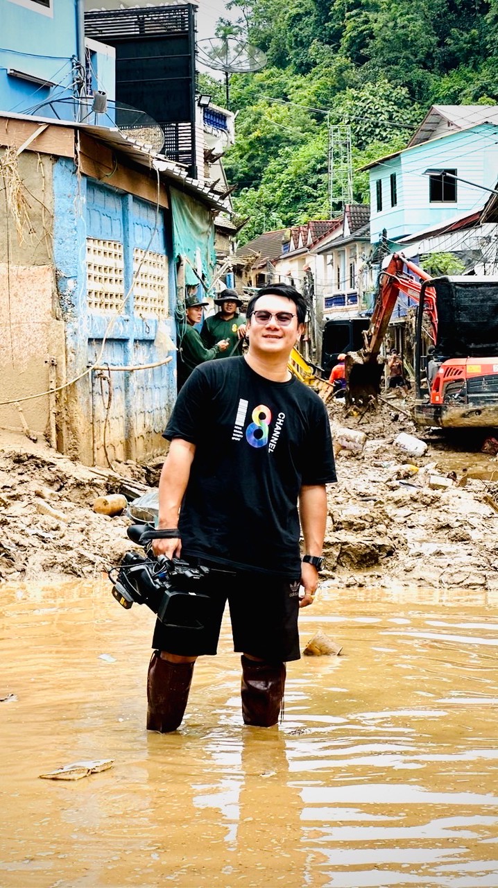 น้องน๊อต ช่างภาพช่อง8 “ลุยชนข่าว”