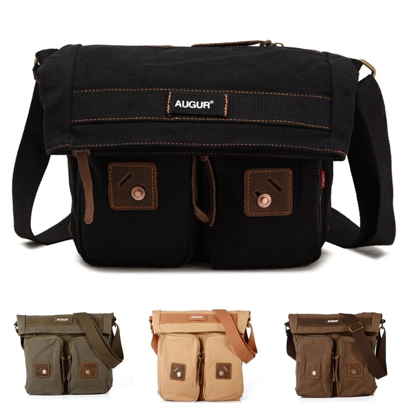 真皮頭層牛皮防潑水日系復古帆布包防盜包 手拿包手機包工作小包 男包女包 AR015-911